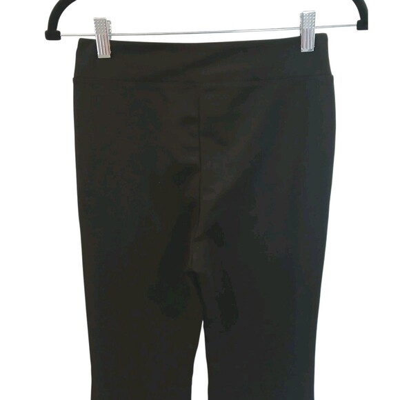 OGL Ponte Black Slimming Ponte Mid-Rise Pull-on Flared Pants Size Small NWT $49 - Picture 5 of 11